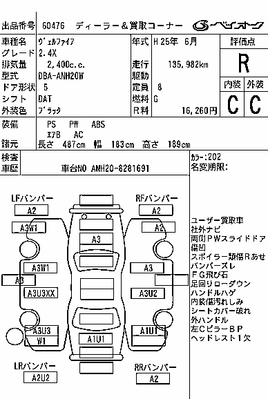 TOYOTA VELLFIRE