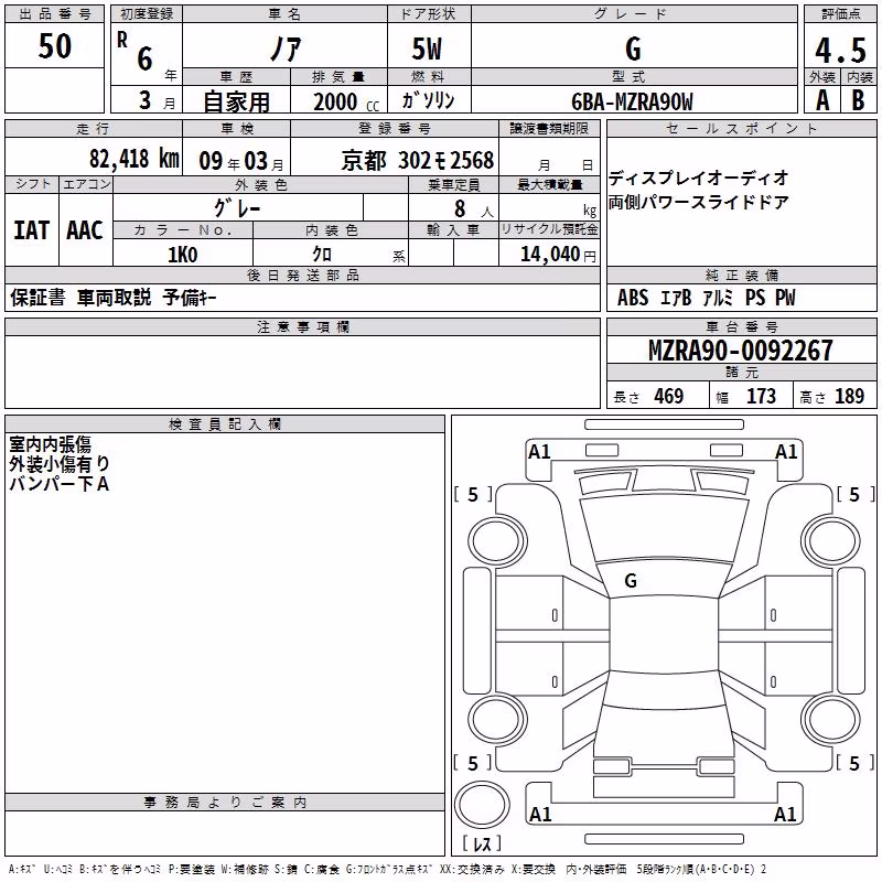TOYOTA NOAH