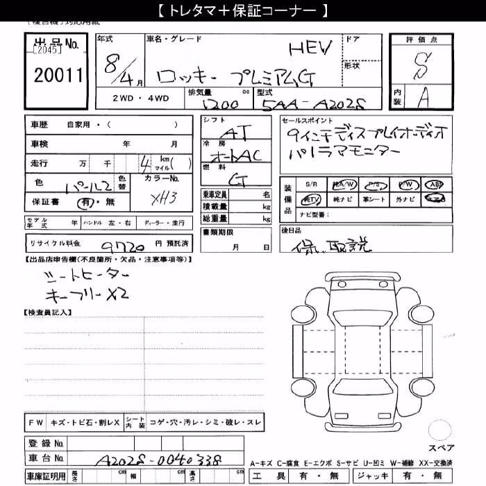 DAIHATSU ROCKY
