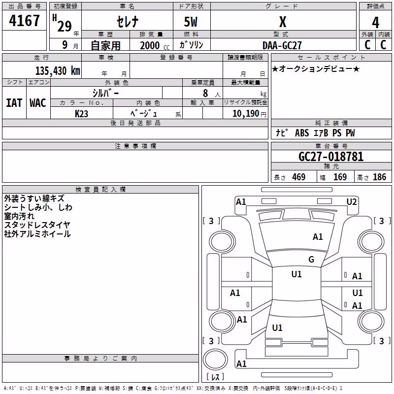 NISSAN SERENA