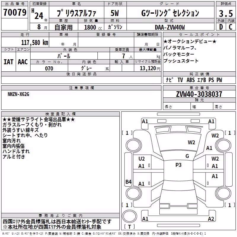 TOYOTA PRIUS ALPHA