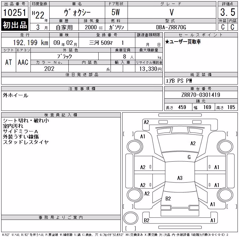 TOYOTA VOXY