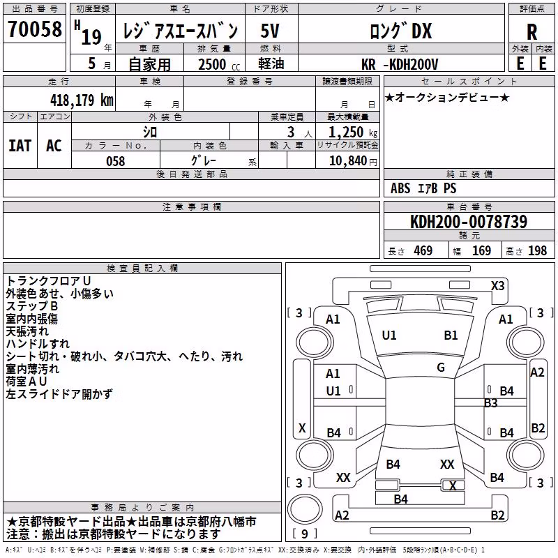 TOYOTA REGIUS ACE