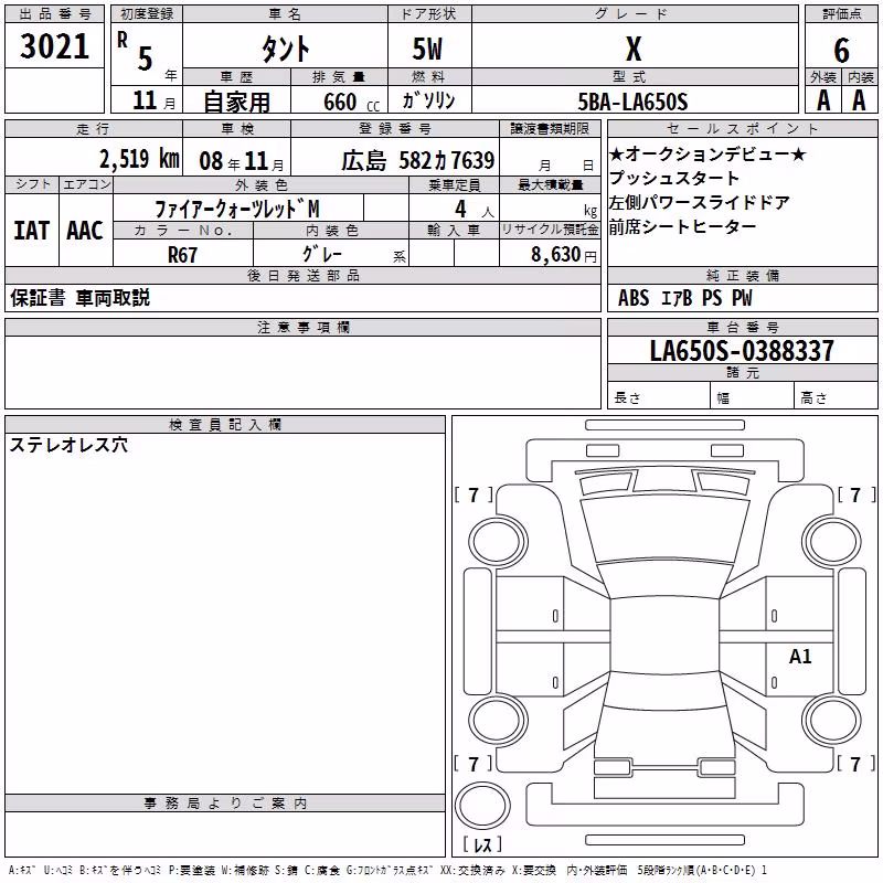 DAIHATSU TANTO
