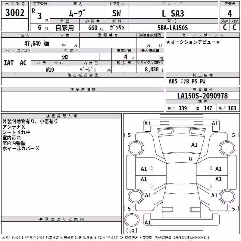 DAIHATSU MOVE