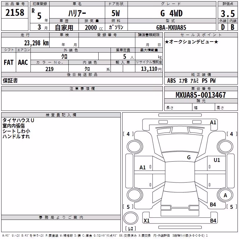 TOYOTA HARRIER