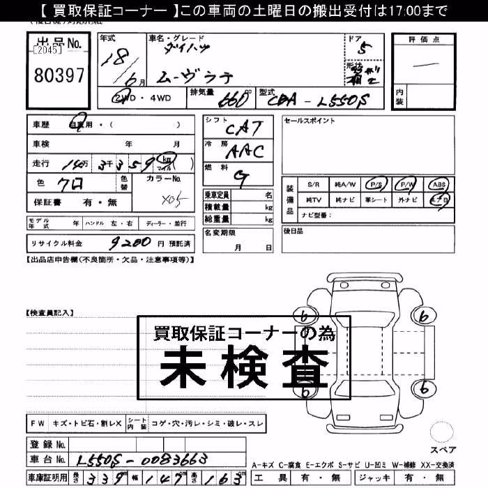 DAIHATSU MOVE LATTE