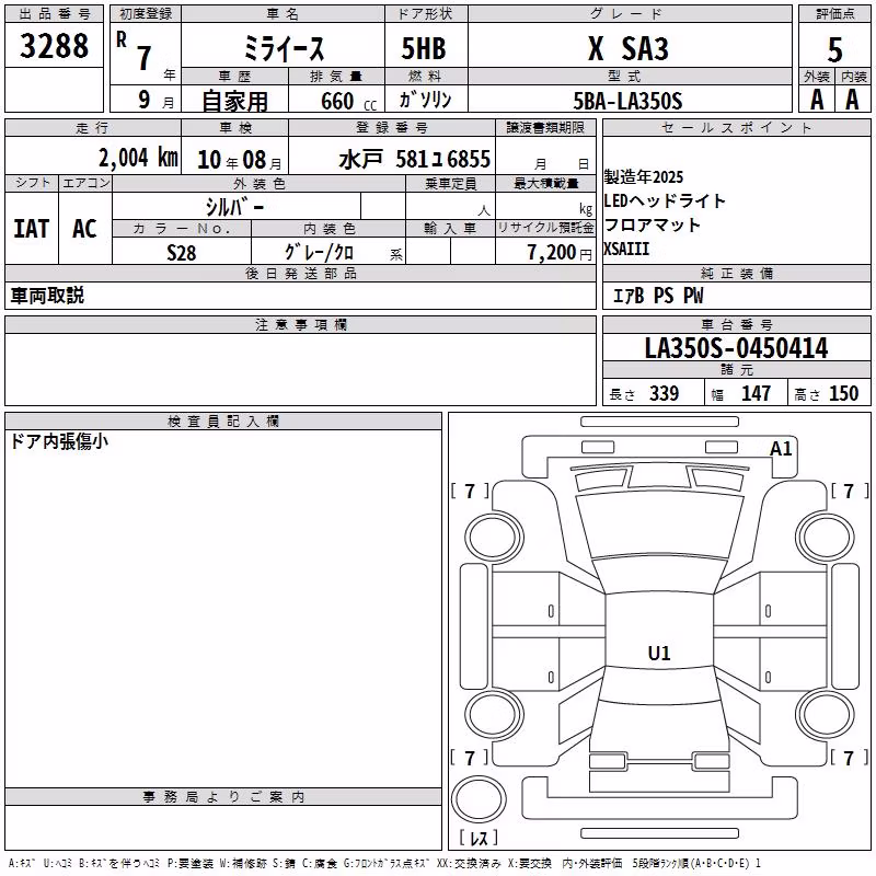 DAIHATSU MIRA E:S