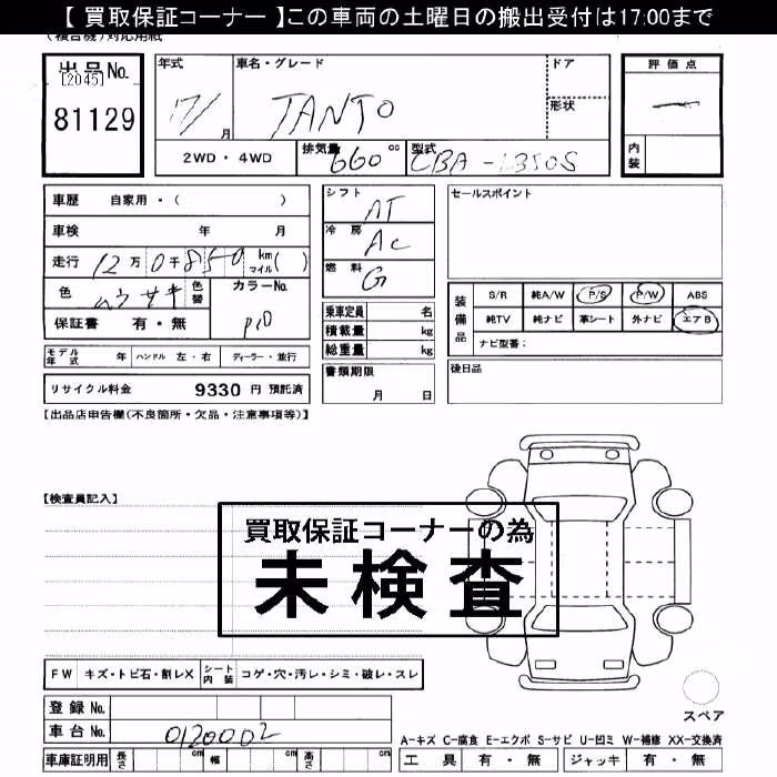 DAIHATSU TANTO