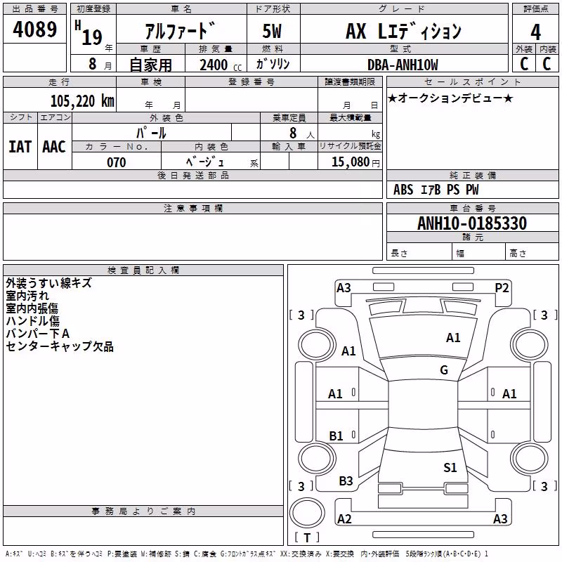 TOYOTA ALPHARD
