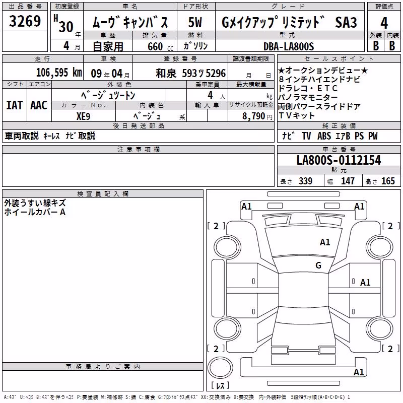 DAIHATSU MOVE CANBUS