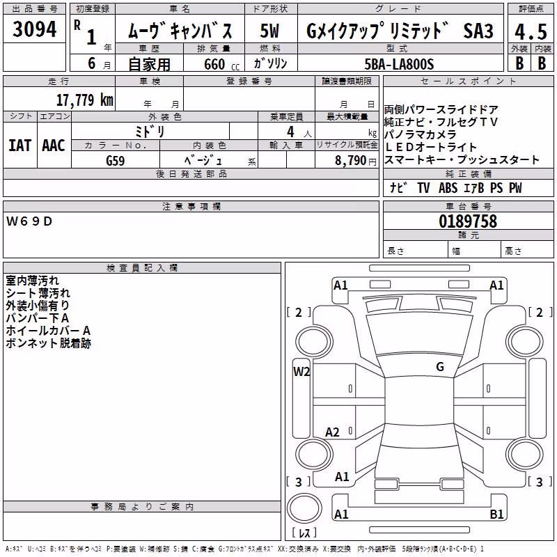 DAIHATSU MOVE CANBUS