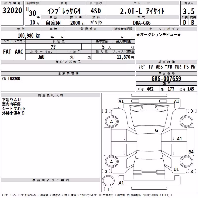 SUBARU IMPREZA
