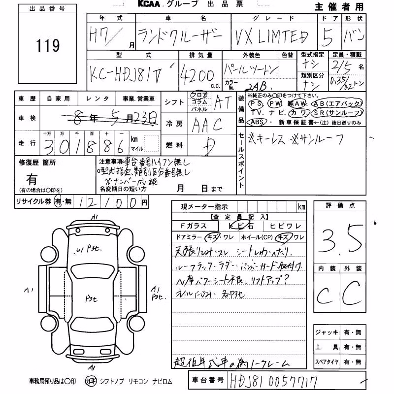 TOYOTA LAND CRUISER