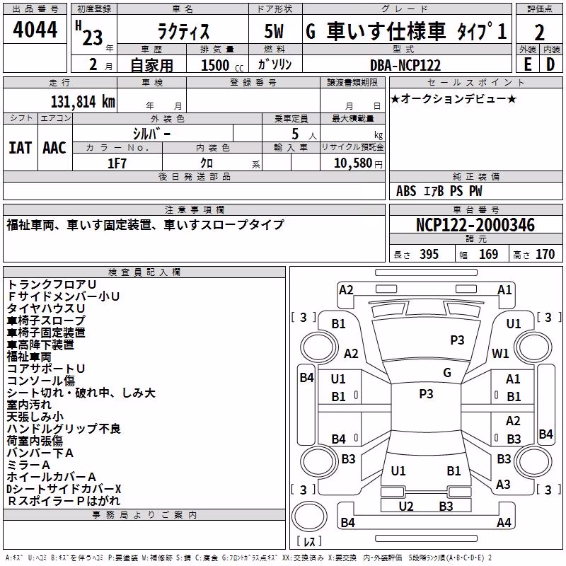 TOYOTA RACTIS