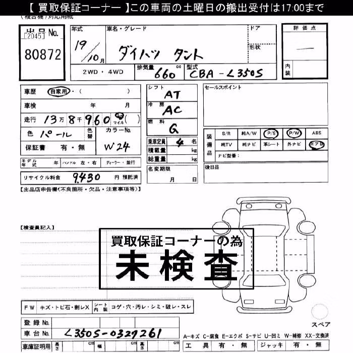 DAIHATSU TANTO