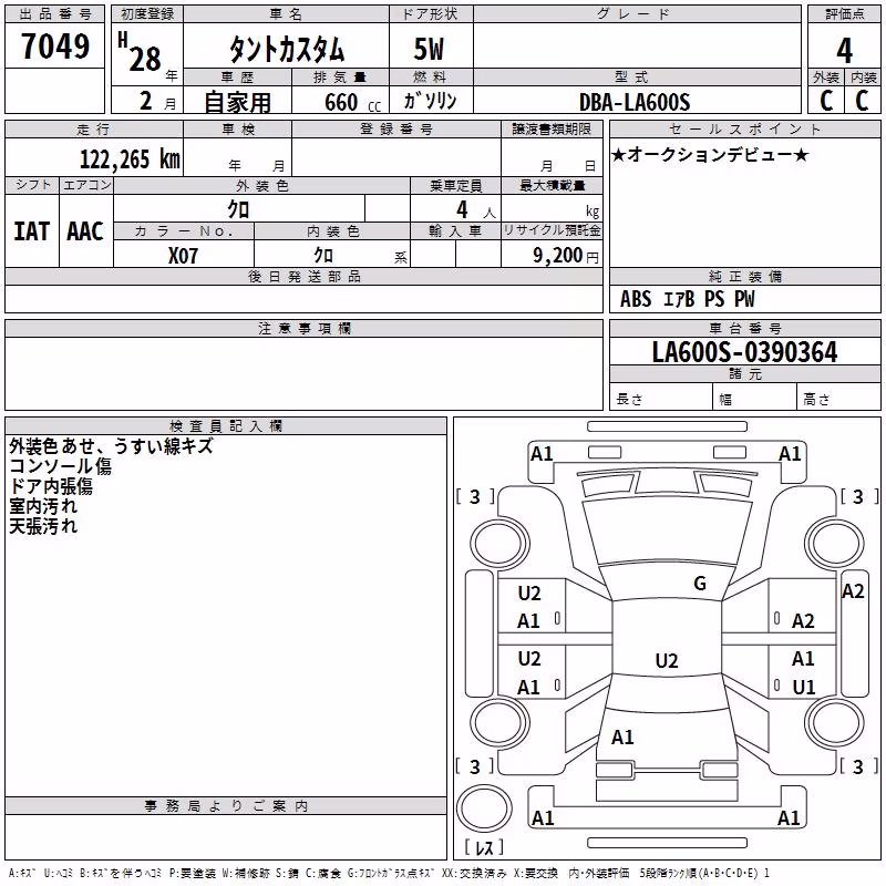 DAIHATSU TANTO