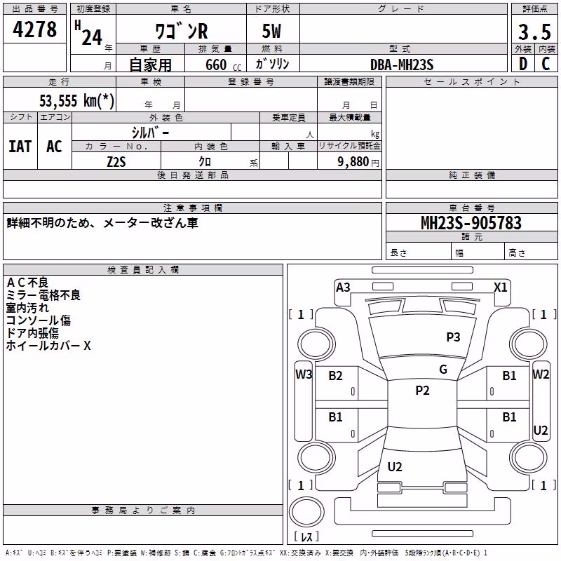 SUZUKI WAGON R