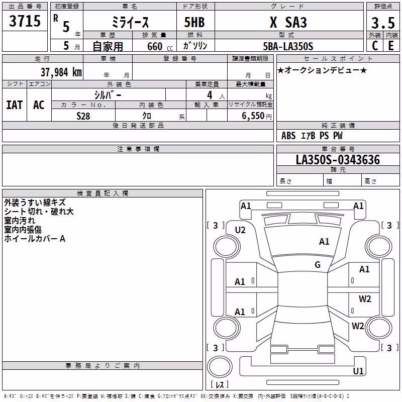 DAIHATSU MIRA E:S