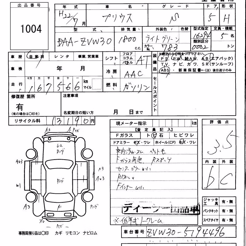 TOYOTA PRIUS