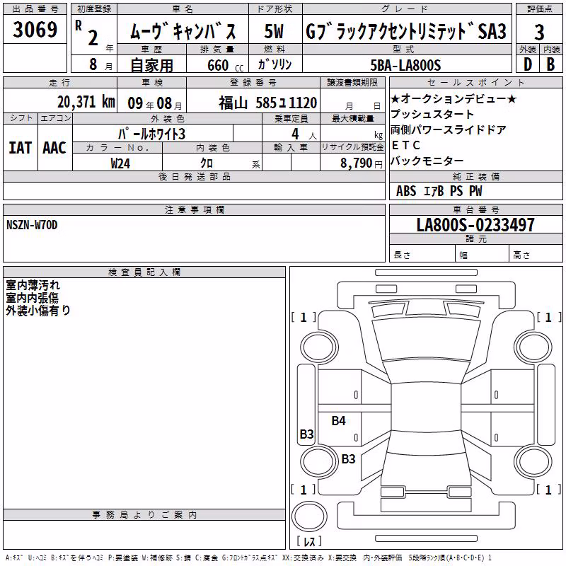 DAIHATSU MOVE CANBUS