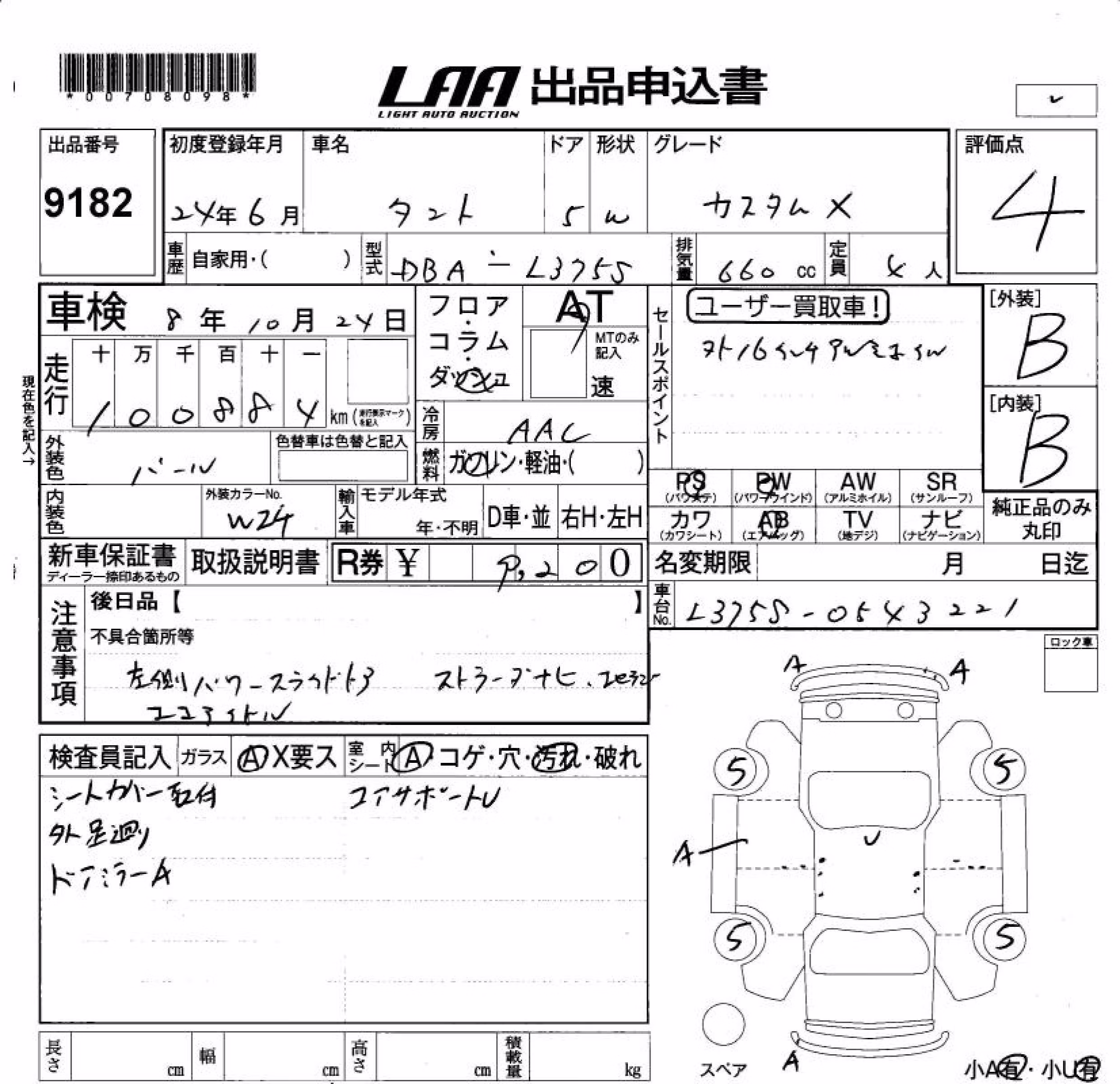 DAIHATSU TANTO
