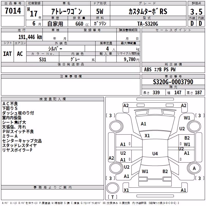 DAIHATSU ATRAI