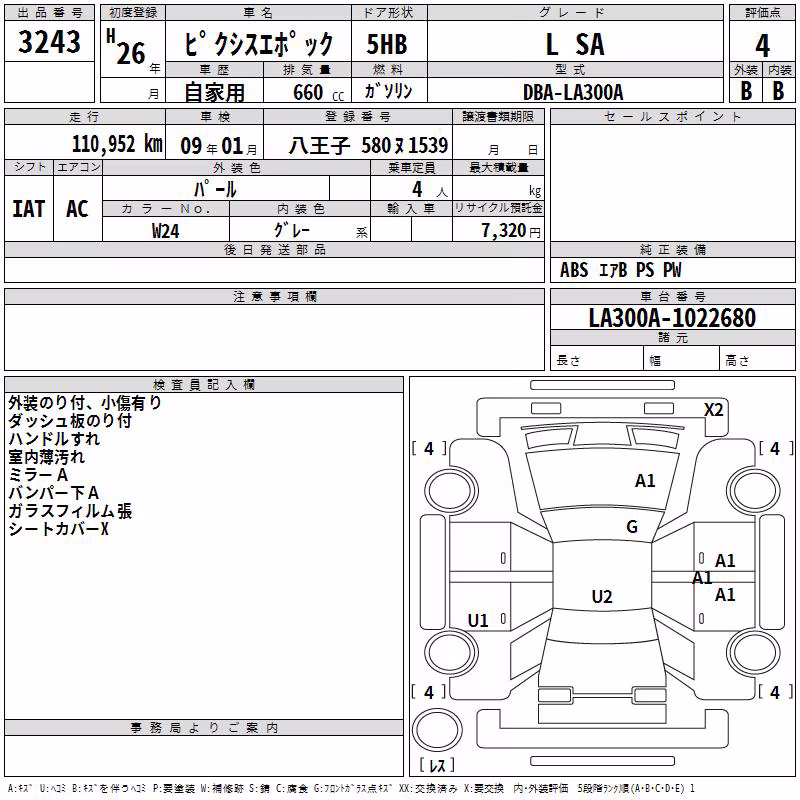 TOYOTA PIXIS EPOCH