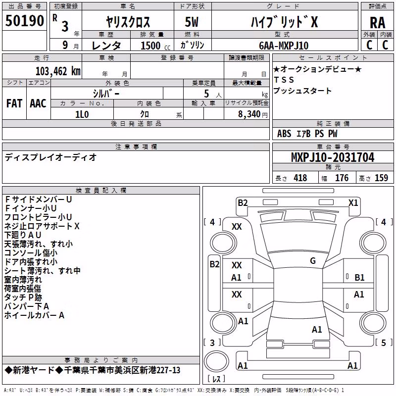 TOYOTA YARIS CROSS