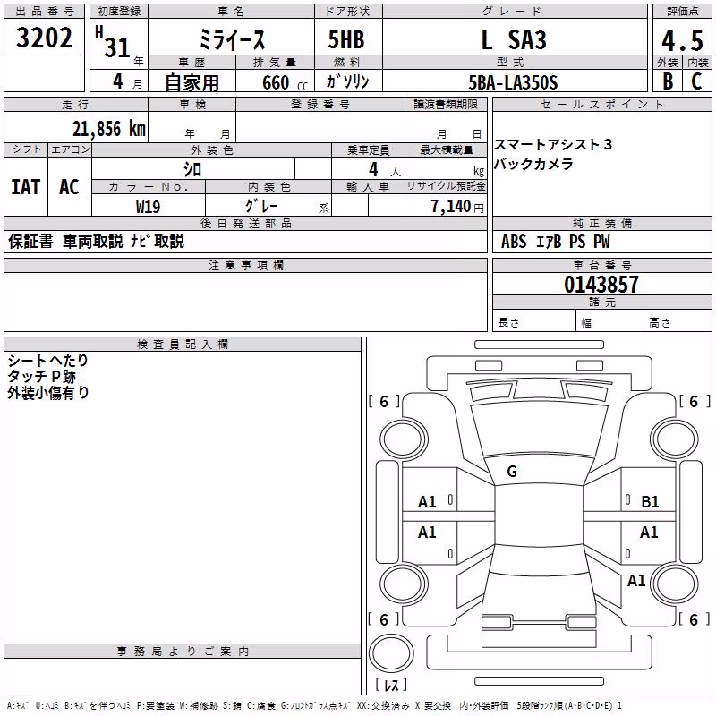 DAIHATSU MIRA E:S