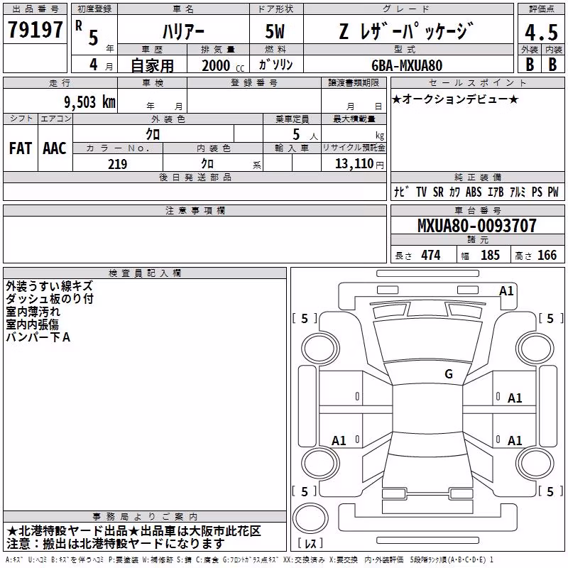 TOYOTA HARRIER