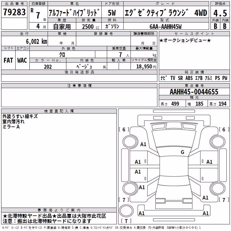 TOYOTA ALPHARD
