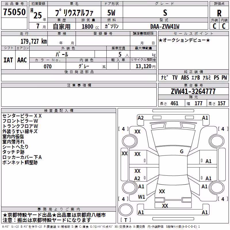 TOYOTA PRIUS ALPHA