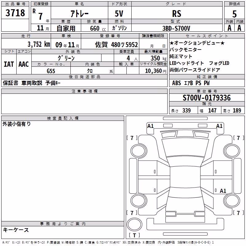 DAIHATSU ATRAI