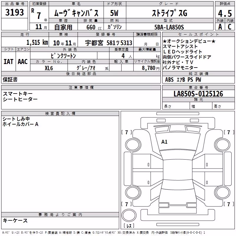DAIHATSU MOVE CANBUS