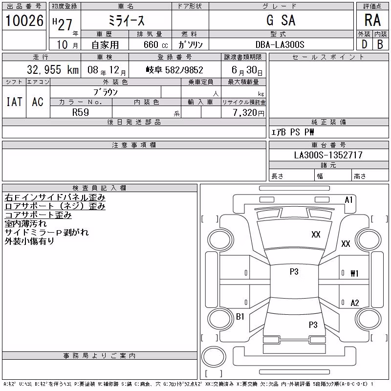 DAIHATSU MIRA E:S