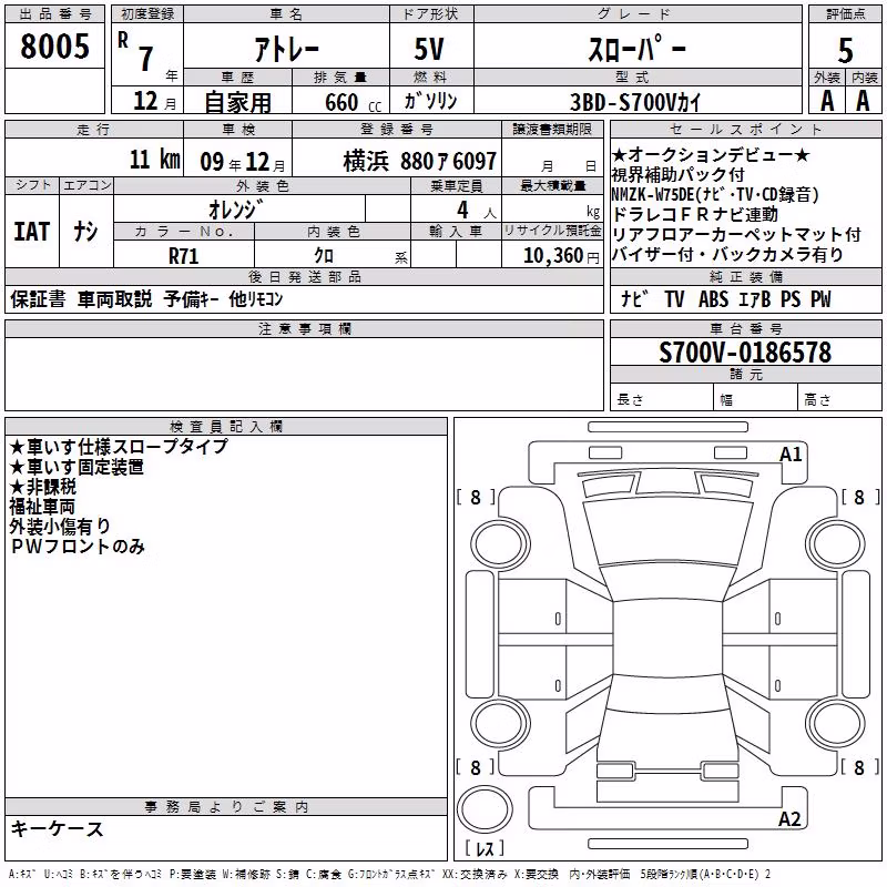 DAIHATSU ATRAI