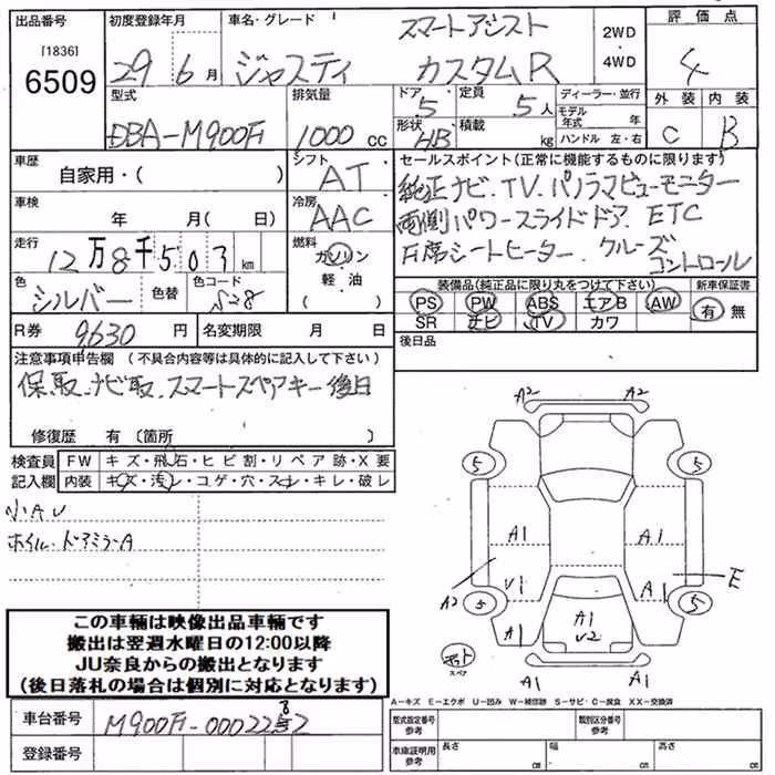 SUBARU JUSTY