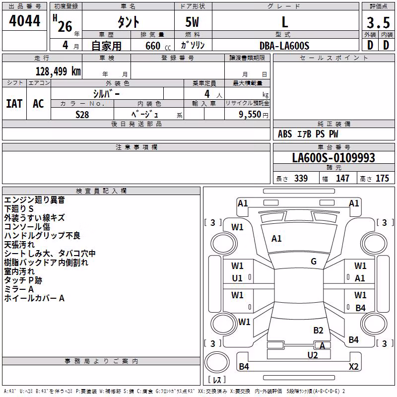 DAIHATSU TANTO