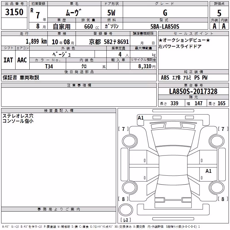 DAIHATSU MOVE