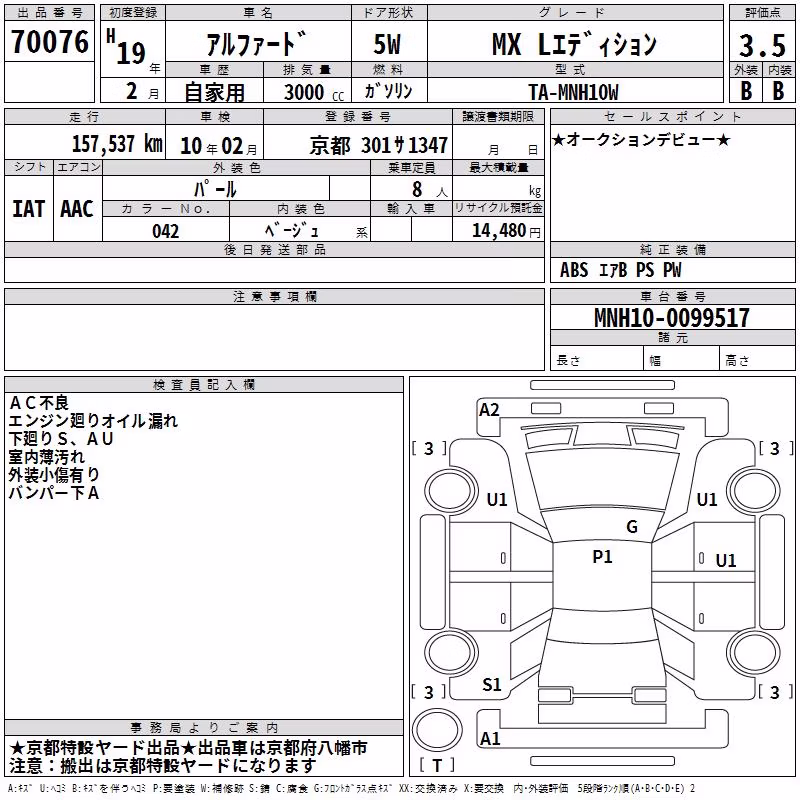 TOYOTA ALPHARD