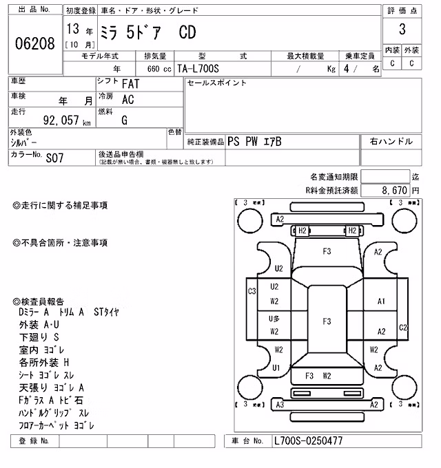 DAIHATSU MIRA
