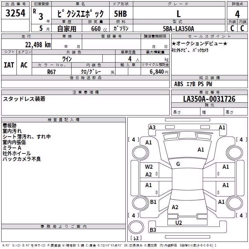 TOYOTA PIXIS EPOCH