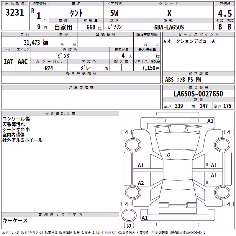DAIHATSU TANTO