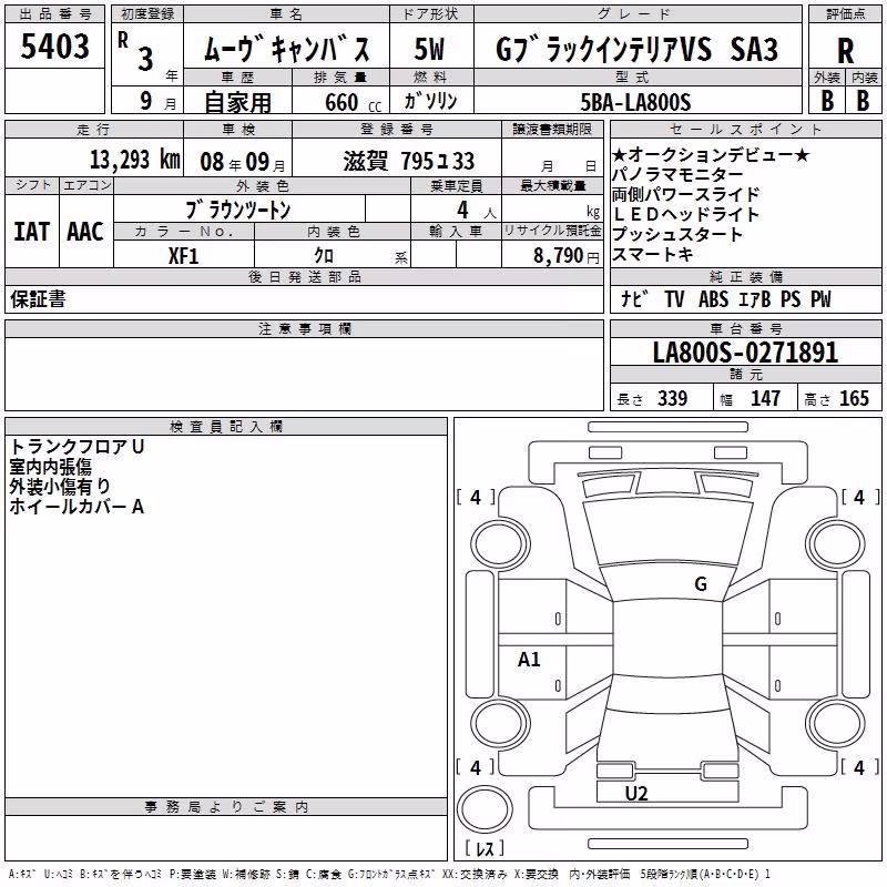 DAIHATSU MOVE CANBUS