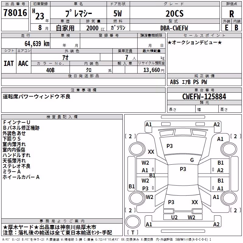 MAZDA PREMACY