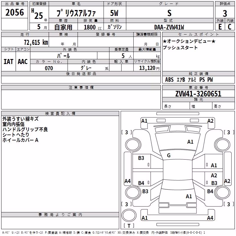 TOYOTA PRIUS ALPHA