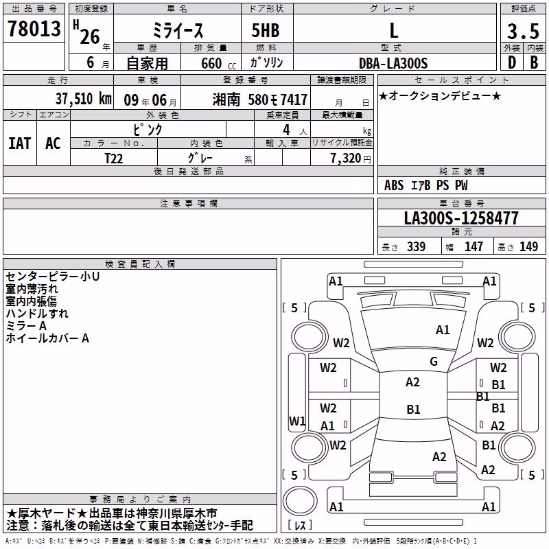 DAIHATSU MIRA E:S