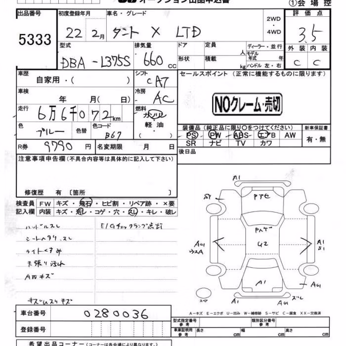 DAIHATSU TANTO
