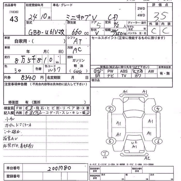 MITSUBISHI MINICAB